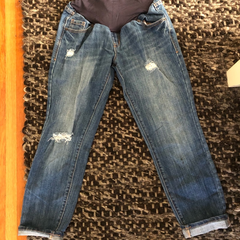 3 pairs of maternity jeans Old Navy skinny sz 2